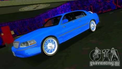 Lincoln Town Car Tuning для GTA Vice City