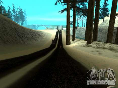 Зима v1 для GTA San Andreas