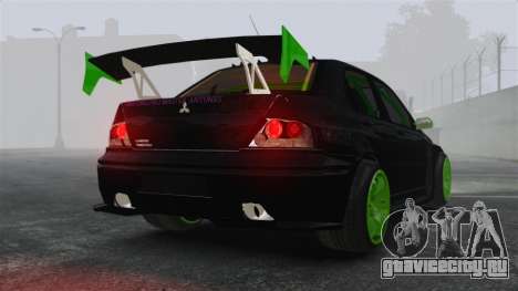 Mitsubishi Lancer Evolution VII Freestyle для GTA 4