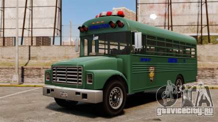 Тюремный автобус New York City для GTA 4