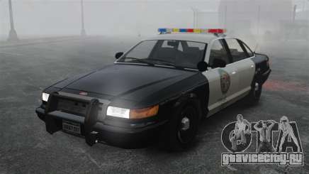 Полицейский Cruiser GTA V для GTA 4
