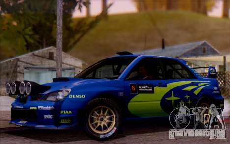 Subaru Impreza WRX STI WRC для GTA San Andreas