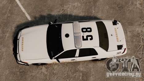 GTA V sheriff car [ELS] для GTA 4