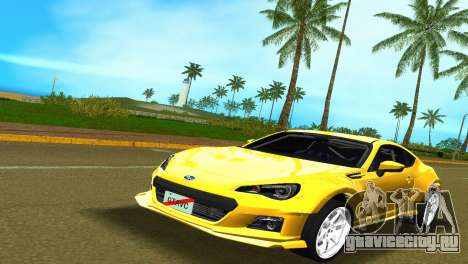 Subaru BRZ Type 5 для GTA Vice City