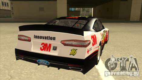 Ford Fusion NASCAR No. 16 3M Bondo для GTA San Andreas