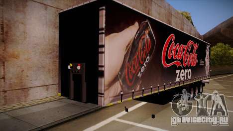 Полуприцеп Sider Coca-Cola Zero для GTA San Andreas