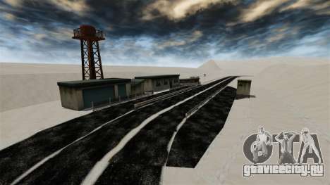 Снежная локация Sakina для GTA 4