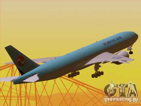 Boeing 777-2B5ER Korean Air для GTA San Andreas