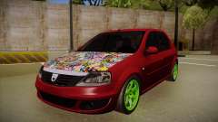 Dacia Logan Hellaflush для GTA San Andreas