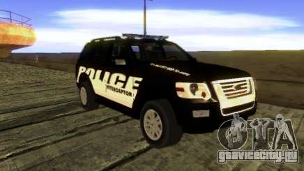 Ford Explorer 2010 Police Interceptor для GTA San Andreas