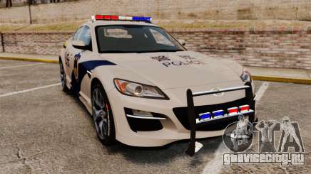 Mazda RX-8 R3 2011 Police купе для GTA 4
