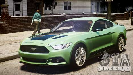 Ford Mustang GT 2015 для GTA 4