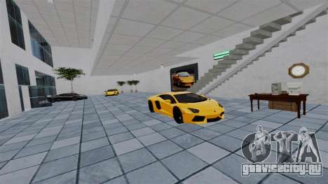 Автосалон Lamborghini для GTA 4