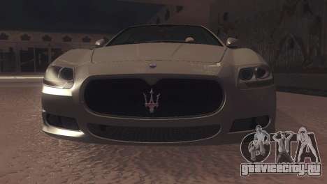 Maserati Quattroporte 2012 для GTA San Andreas