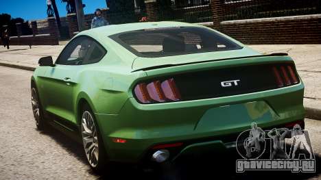 Ford Mustang GT 2015 для GTA 4