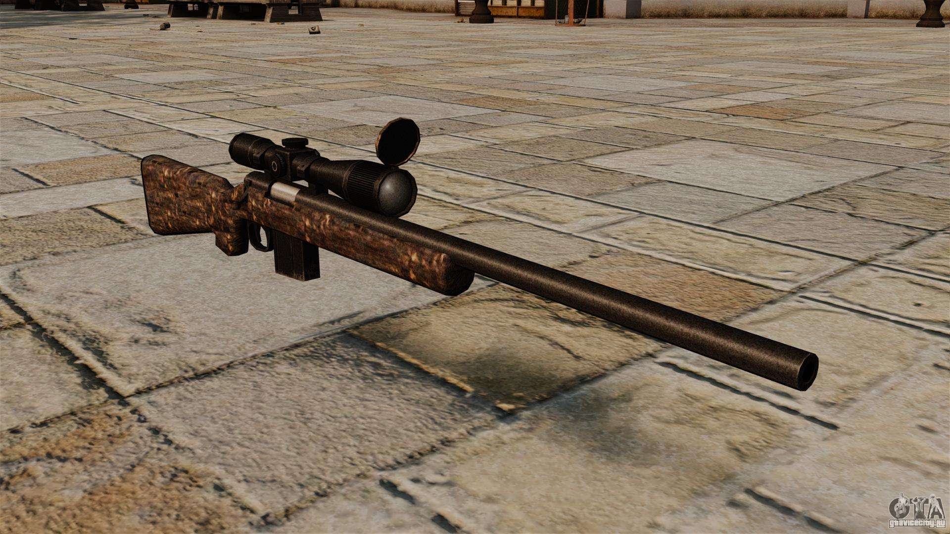 Снайперская винтовка M40 грязная.