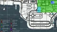 Карта с секторами Winter Edition [Samp-Rp] для GTA San Andreas