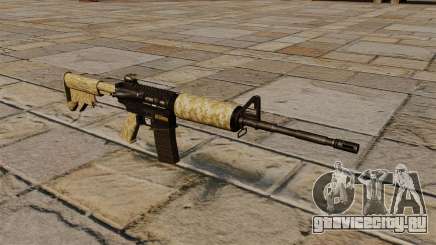 Автоматический карабин M4A1 Desert для GTA 4