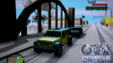 Jeep Wrangler Unlimited 2007 для GTA San Andreas