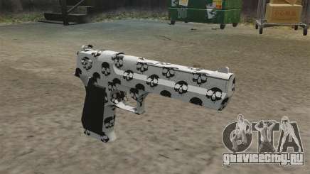 Пистолет Desert Eagle Skull для GTA 4