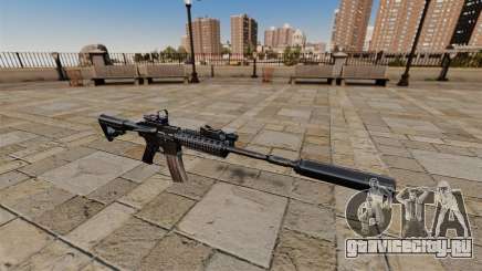 Автоматический карабин M4A1 SOPMOD для GTA 4