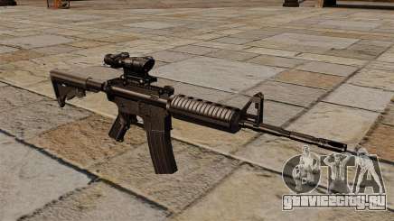 Автоматический карабин M4A1 ACOG для GTA 4