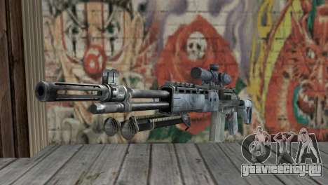 M14 EBR Blue Tiger для GTA San Andreas