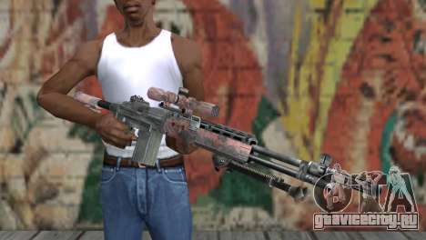 M14 EBR Red Tiger для GTA San Andreas