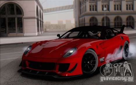 Ferrari 599XX Evolution для GTA San Andreas