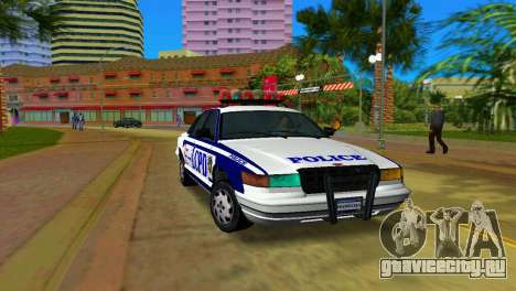 GTA IV Police Cruiser для GTA Vice City