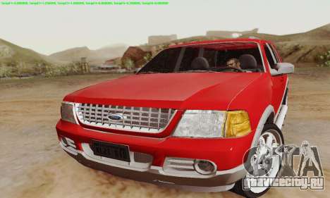 Ford Explorer 2002 для GTA San Andreas