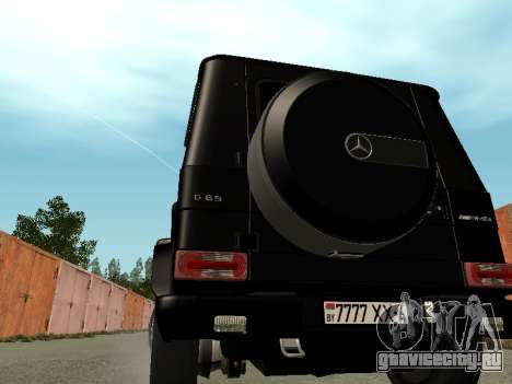 Mercedes-Benz G65 AMG для GTA San Andreas