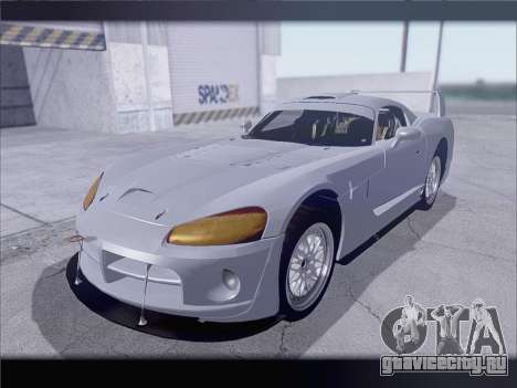 Dodge Viper Competition Coupe для GTA San Andreas