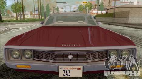 Chrysler New Yorker 4 Door Hardtop 1971 для GTA San Andreas