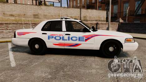 Ford Crown Victoria 2008 LCPD Patrol [ELS] для GTA 4