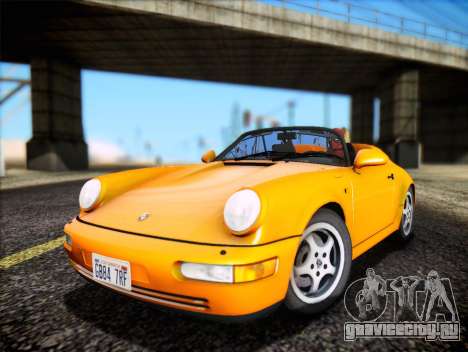 Porsche 911 Speedster Carrera 2 1992 для GTA San Andreas