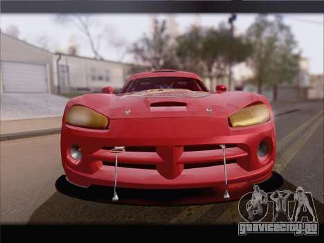 Dodge Viper Competition Coupe для GTA San Andreas