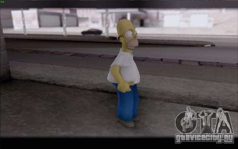 Гомер Симпсон для GTA San Andreas