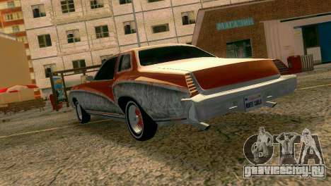 Chevy Monte Carlo Lowrider для GTA Vice City