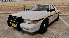 GTA V Vapid Police Cruiser Scheriff [ELS] для GTA 4