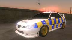 Subaru Impreza 2006 WRX STi Police Malaysian для GTA San Andreas