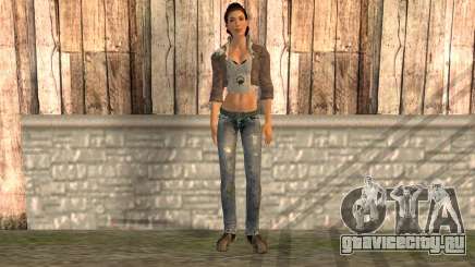 Аликс Вэнс из Half Life 2 для GTA San Andreas