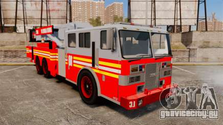 MTL Firetruck Tower Ladder [ELS-EPM] (Пожарная машина) для GTA 4