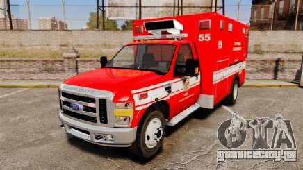Ford E-350 LAFD Ambulance [ELS] для GTA 4