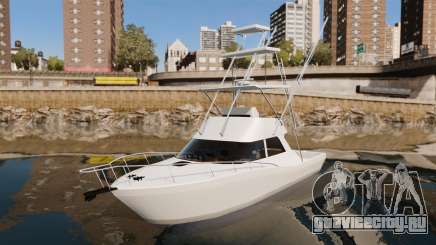 Sport fishing yacht для GTA 4