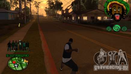 С-HUD Groove St. 4Life для GTA San Andreas