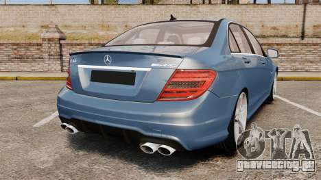 Mercedes-Benz C63 AMG 2013 для GTA 4