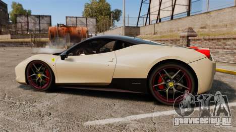 Ferrari 458 Italia 2011 для GTA 4