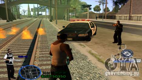 C-HUD Police для GTA San Andreas