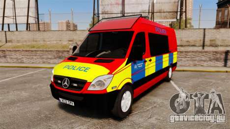 Mercedes-Benz Sprinter 313 CDI Police [ELS] для GTA 4